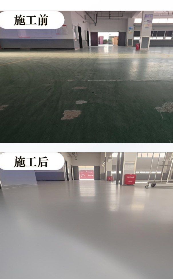 Xtep footwear factory wear-resistant flooring project
